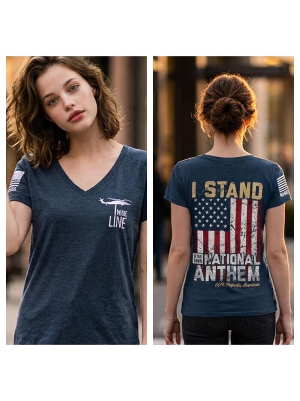 Size small nine line Tshirt